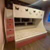 bunk with custom design for two children