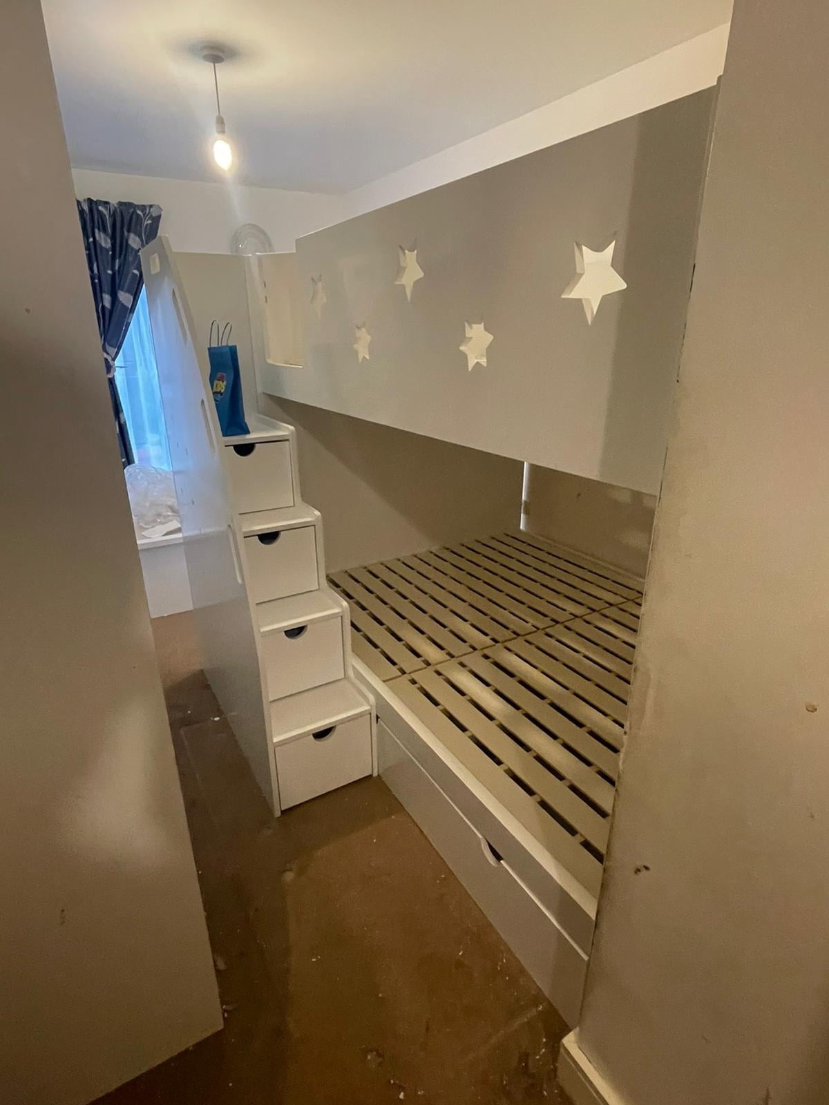 Double bunk with mattress included Dublin