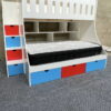Bunk with storage