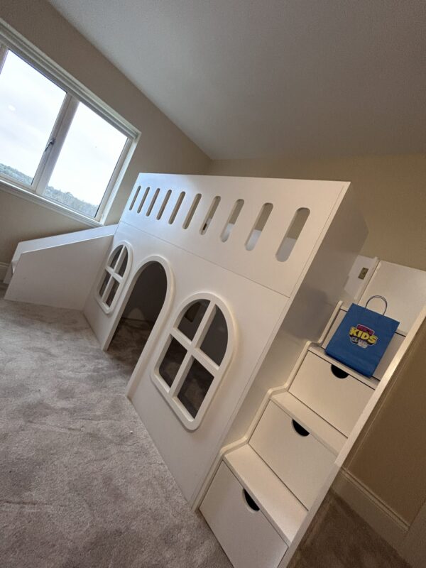 high sleeper bed with space below