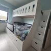 double on single bunk with mattress
