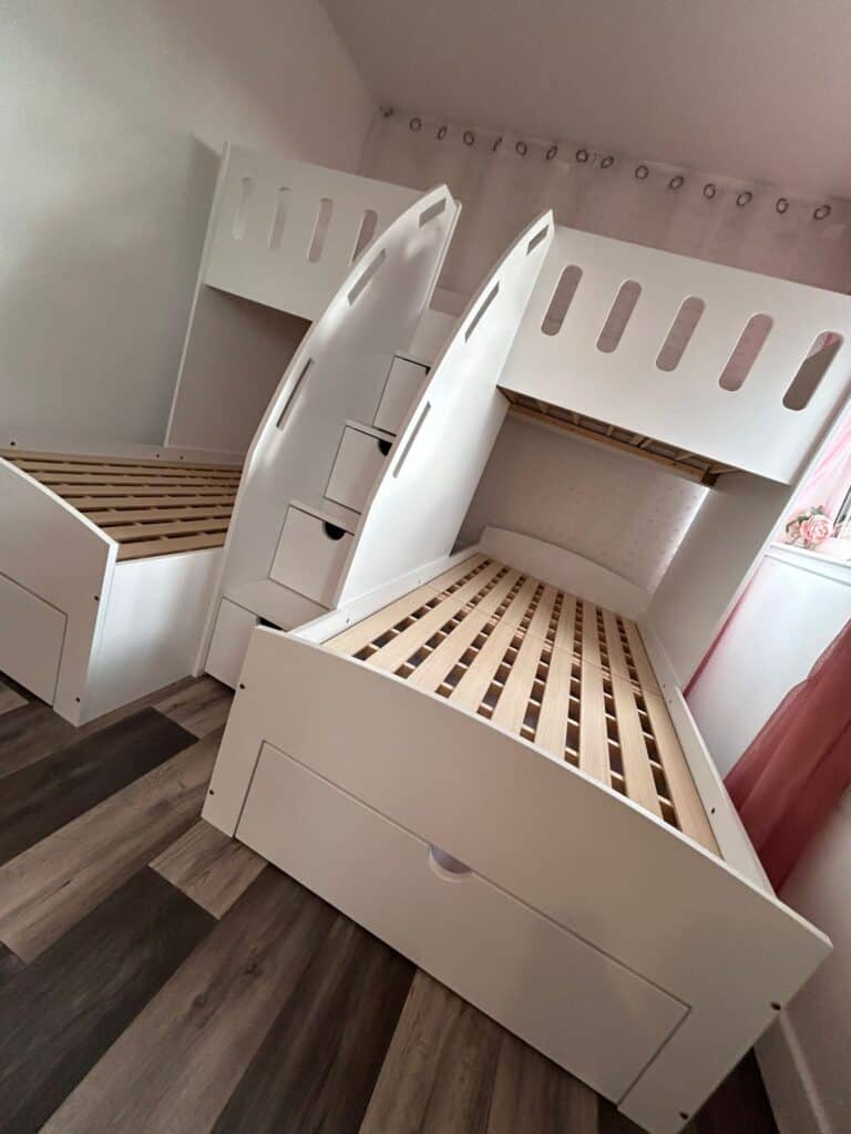 themed bunk bed