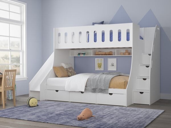 single and double bunk bed